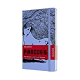 Moleskine Taccuino in Edizione Limitata, Pinocchio La Fata, Layout Righe e Copertina Rigida, Grande Formato 13x21 cm, Colore Blu Pastello, ...