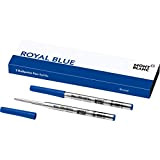 Montblanc 124491 - Refill (B) per penne a sfera, colore Royal Blue (Blu Reale) – Ricariche di alta qualità e ...