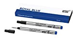 Montblanc 124497 - Refill (B) per penne roller LeGrand Royal Blue (blu) – Ricariche di alta qualitá, punta spessa, 1 ...