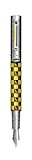 Montegrappa Harry Potter Hufflepuff - Penna stilografica in resina pregiata, colore giallo e nero
