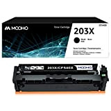 Mooho 203X CF540X Cartuccia Toner Compatibile per HP 203X/A CF540X/A, per HP Color Laserjet Pro MFP M281fdw M281fdn M281cdw M280nw ...