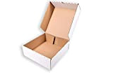 Mottola packaging - 10 Scatole Per Spedizioni - 52x40x24h cm - Scatole Fustellate Automontanti bianche