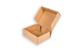 Mottola packaging - 15 Scatole Per Spedizioni - 49x39.5x16h cm - Scatole Fustellate Automontanti avana