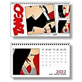 Moulinsart 2022 Desktop Calendar Corto Maltese 21x15cm (24455)
