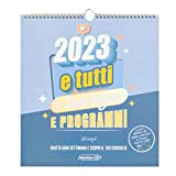 Mr. Wonderful - Calendario da muro - 2023 e tutti i tuoi sogni e programmi, blue