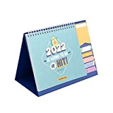 Mr. Wonderful Calendario da scrivania - 2022 is going to be a hit, multicolore (WOA11062EN)