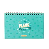 Mr. Wonderful Planificatore settimanale - Tare, piani e... a ottenerlo!, multicolore