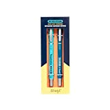 Mr. Wonderful WOA11198FR - Set di 2 penne con ricarica di buon umore infinita, multicolore