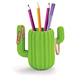Mustard M16088 Portapenne - Verde Cactus Desktop Organiser