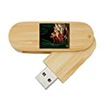 My Custom Style PenDrive USB legno rotante 6,5x2,2x1,3cm#arte-marte e venere, Lagrenee#16Gb