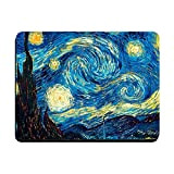 My Custom Style Tappetino Classico Neoprene#Arte-Notte Stellata, Van Gogh# 18x22
