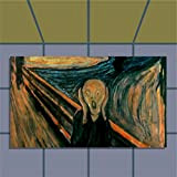 My Custom Style Zerbino #Arte-L'urlo, Munch# 50x80 Ruvido