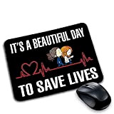 MyCust Tappetino Mouse Pad Grey's Anatomy Beautiful Day Save Life