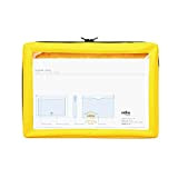 Nahe Packing Pouch - A4 Size - 35.0 x 25.0 x 4.0 - Yellow (Harajuku Culture Pack)