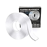 Nano Nastro Biadesivo Extra Forte,3m x 3cm x 2mm Lavabile Trasparente Sottile Nano Tape, Multifunzionale ​Per Muro, Casa, Ufficio (1)