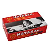 Nataraj 621 - Temperamatite per casa, scuola, ufficio, confezione da 20 – 5 colori