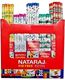 Nataraj Matite per foto in legno (confezione da 50 matite, 5 temperamate)