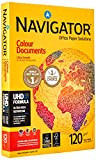 Navigator Colour Documents Carta Premium per ufficio, Formato A4, 120 gr, 1 Risma da 250 Fogli