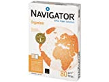 Navigator Organizer, Formato A4, 80 gr, 4 Fori, Risma da 500 fogli