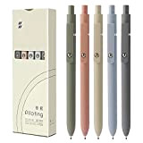 NC 5 penne gel ad asciugatura rapida penne a inchiostro a punta fine Premium retrattile Rolling Ball Penne in gel ...