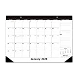 Nekmit Monthly Desk Pad Calendar, gennaio 2018 - dicembre 2018 16-3/4 x 11-4/5 White-2019.
