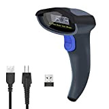 NETUM Wireless lettore di codice a barre CCD Handheld barcode scanner USB ( GHz wireless & USB2.0 Wired) per mobile ...