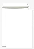 Netuno 250 buste a sacco bianche formato B4 250x 353 mm buste commerciali B4 bianco con stampa interna grigio senza ...