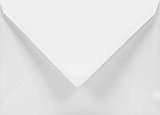 Netuno 50x busta da lettere bianca formato C6 114x 162 mm 120g Aster Smooth White busta lettera  senza finestra taglio a punta ...