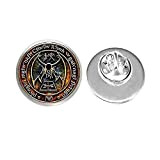 New Cthulhu r' Lyeh Sigil pin Inspired by H.P. Lovecraft spilla di foto in vetro cabochon spilla ， PU341 20mm ...