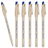 Newell Brands Paper Mate - 6 penne a sfera cancellabili, punta media da 1,0 mm, inchiostro blu