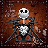 Nightmare Before Christmas 2023 Calendar, Month To View Square Wall Calendar , Official Product