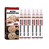 NNWJY 6 PCS Wood Burning Pen Marker, Wood Burning Pen Set, Suitable for Artists And Beginners in DIY Wood Projects