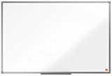 Nobo Lavagna Bianca Magnetica in Acciaio Laccato, 900 x 600 mm, Cornice in Alluminio, Sistema di Montaggio ad Angolo, Incl. ...