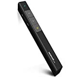 NORWII N26 Puntatore Laser Presentazioni, Penna Telecomando Senza Fili per Cambio Slides Powerpoint Wireless Presenter con Ampo di Controllo Lungo ...