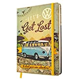Nostalgic-Art Taccuino retrò a puntini, Volkswagen Bulli T1 – Let´s Get Lost – Idea regalo per i bus VW, Bullet ...