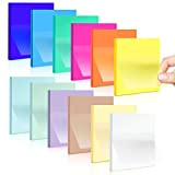 Note adesive trasparenti 12 colori 600 fogli 75x75mm note adesive trasparenti 12 blocchi di fogli autoadesivi trasparenti per appunti per ...