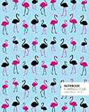 Notebook Flamingo Club (8x10 Taccuino) (Blue)