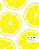 Notebook Lemon Zest (8x10 Taccuino) (White)