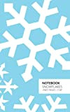 Notebook Snowflakes (5x8 Taccuino) (Ice Blue)