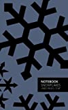 Notebook Snowflakes (5x8 Taccuino) (Winter Purple)