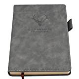 Notebook,Taccuino a Righe,con copertina pregiata in finta pelle,360 Pagine, A5, 5.7 * 8.3 pollici
