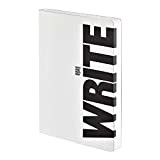 Nuuna Graphic l"write-wrong Smooth Bonded Leather notebook – bianco