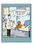nw-humor2-get-well Sore Gingerbread Man Get Well Card J2609GWG