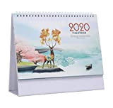 Office Calendar 2019-2020 Desk/Pad Calendar Notebook/Notepad, E04