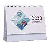Office Calendar 2019-2020 Desk/Pad Calendar Notebook/Notepad, E05