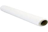 OFITURIA Pellicola bianca per imballaggio da 50 cm x 200 metri di lunghezza – rotolo di pellicola elastica manuale per ...