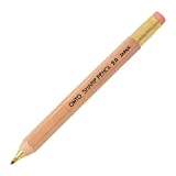OHTO matita meccanica legno affilato con gomma 2.0, 2.0mm, corpo di colore legno naturale (APS-680E-naturale)