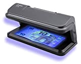 Olympia Tester per banconote UV 586, con lampada UV per verificare banconote, banconote false, carte di credito e documenti
