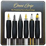 Omni Grip: impugnatura comoda ed ergonomica per penne, matite e stilografiche, per scrittura a mano, per adulti e professionisti, 6 ...