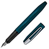 Online, Slope, penna stilografica, colore: acquamarina Penna stilografica, pennino M Blu notte
